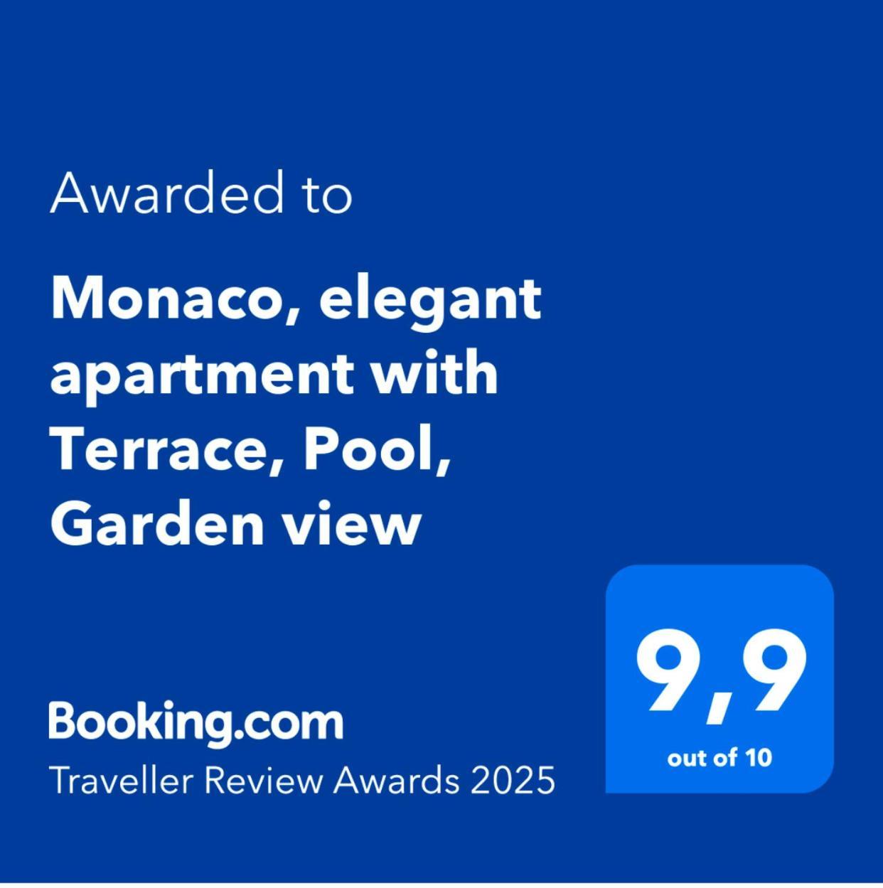 Monaco, Elegant & Quiet Renovated Apartment, In Fontvieille District, With Terrace & Pool, 15Min Walk To Port Hercule Monte Carlo Exteriér fotografie